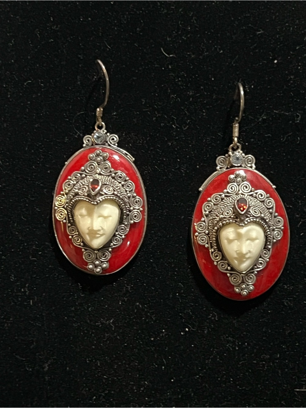 Vintage Sterling Silver Earrings
